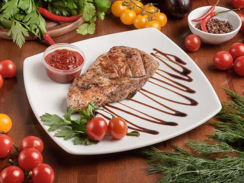 Стейк из свинины